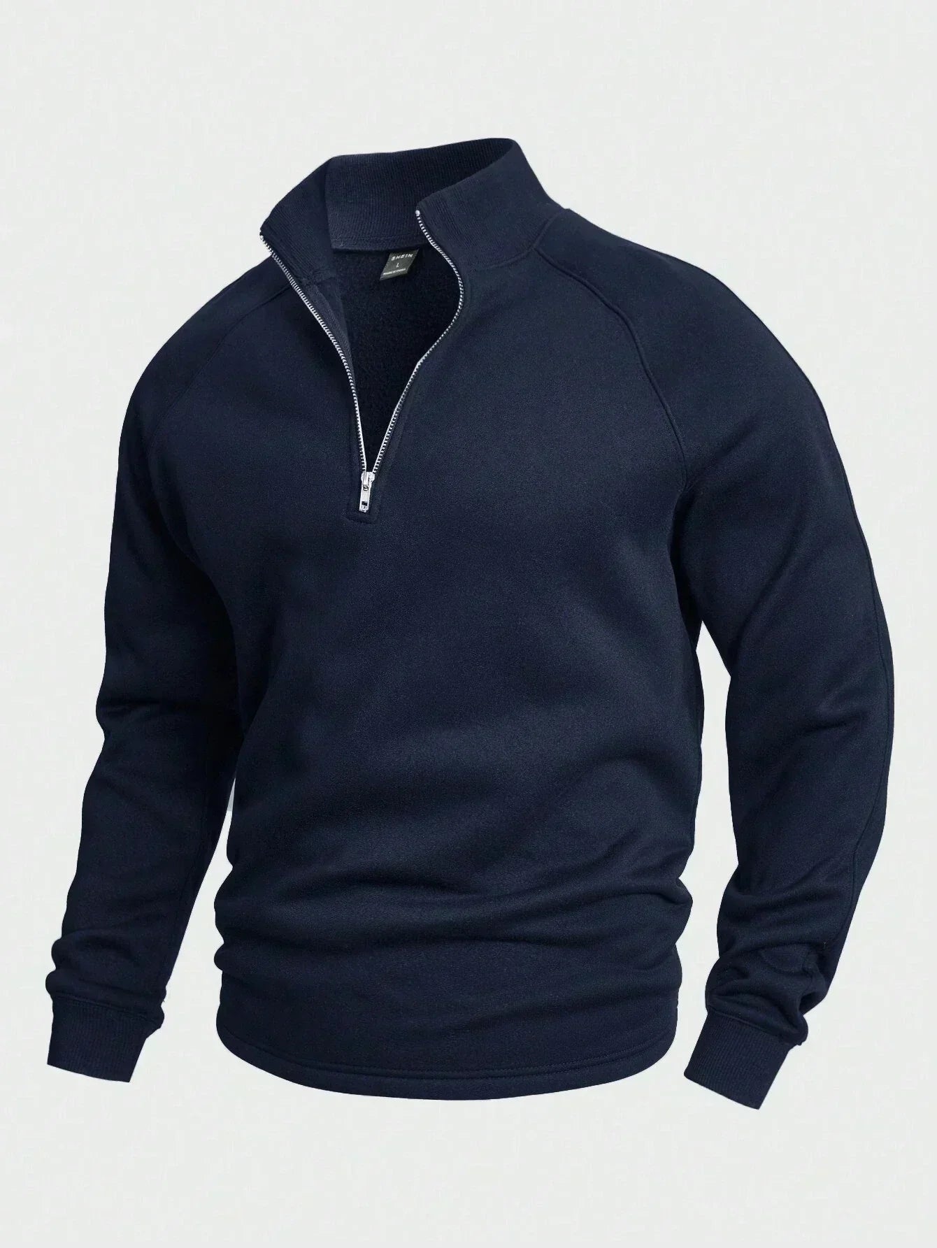 Antonio | Zip-up met halve rits